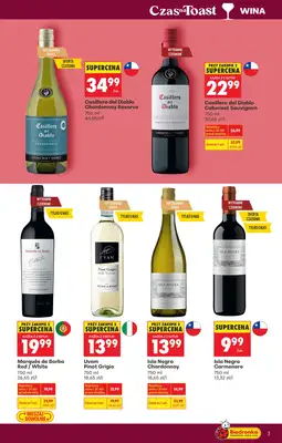 Biedronka - gazetka promocyjna Czas na toast od poniedziałku 23.03 do soboty 04.04 - strona 7