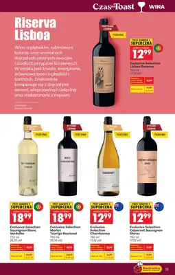 Biedronka - gazetka promocyjna Czas na toast od poniedziałku 23.03 do soboty 04.04 - strona 13