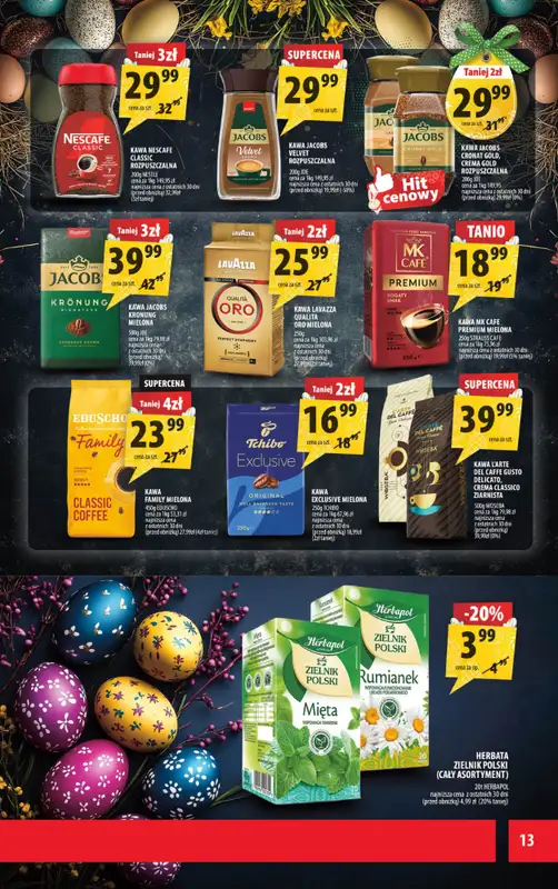 Arhelan - gazetka promocyjna Gazetka od piątku 27.03 do niedzieli 05.04 - strona 13