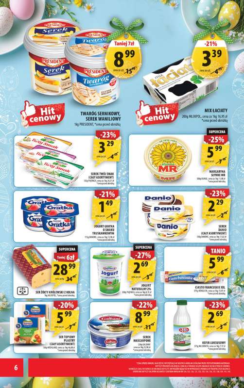 Arhelan - gazetka promocyjna Gazetka od piątku 27.03 do niedzieli 05.04 - strona 6