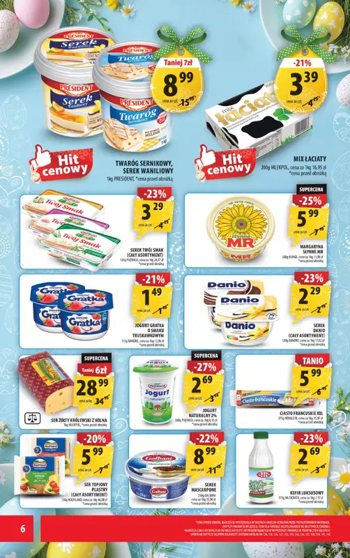 Arhelan - gazetka promocyjna Gazetka od piątku 27.03 do niedzieli 05.04 - strona 6