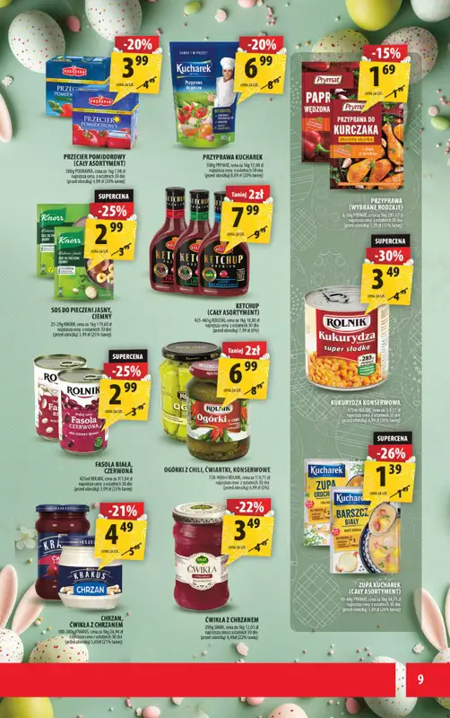 Arhelan - gazetka promocyjna Gazetka od piątku 27.03 do niedzieli 05.04 - strona 9