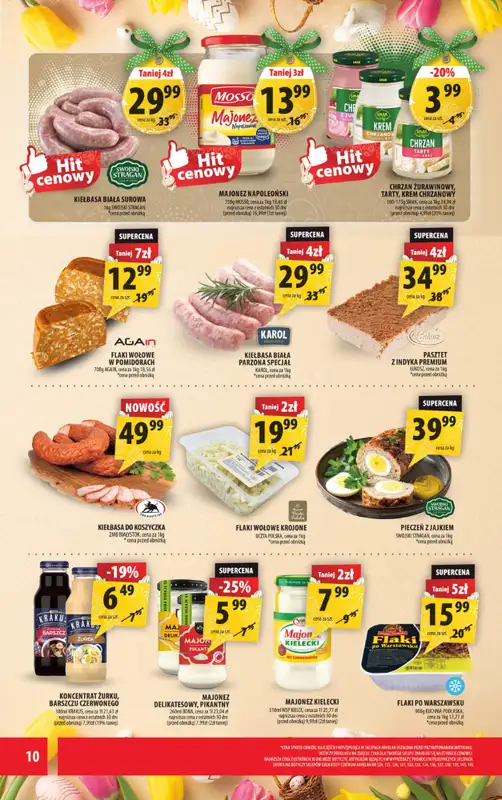 Arhelan - gazetka promocyjna Gazetka od piątku 27.03 do niedzieli 05.04 - strona 10