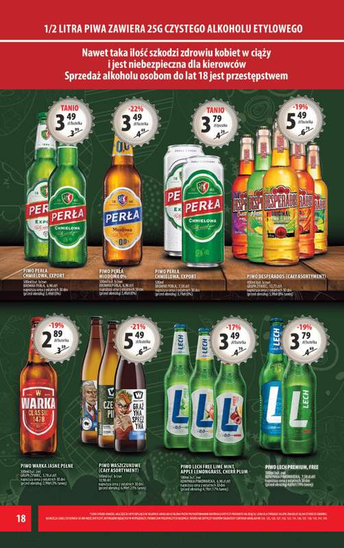 Arhelan - gazetka promocyjna Gazetka od piątku 27.03 do niedzieli 05.04 - strona 18