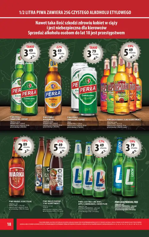 Arhelan - gazetka promocyjna Gazetka od piątku 27.03 do niedzieli 05.04 - strona 18