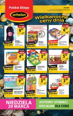 Arhelan - gazetka promocyjna Gazetka od piątku 27.03 do niedzieli 05.04