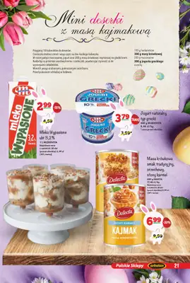 Arhelan - gazetka promocyjna Smaki Wielkanocy od poniedziałku 23.03 do niedzieli 12.04 - strona 21