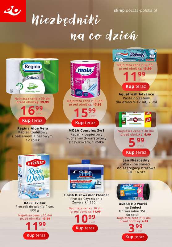 Poczta Polska - gazetka promocyjna Gazetka od poniedziałku 23.03 do niedzieli 05.04 - strona 8