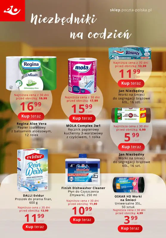 Poczta Polska - gazetka promocyjna Gazetka od poniedziałku 23.03 do niedzieli 05.04 - strona 8