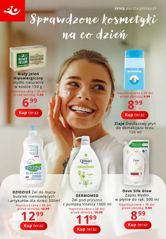 Poczta Polska - gazetka promocyjna Gazetka od poniedziałku 23.03 do niedzieli 05.04 - strona 6