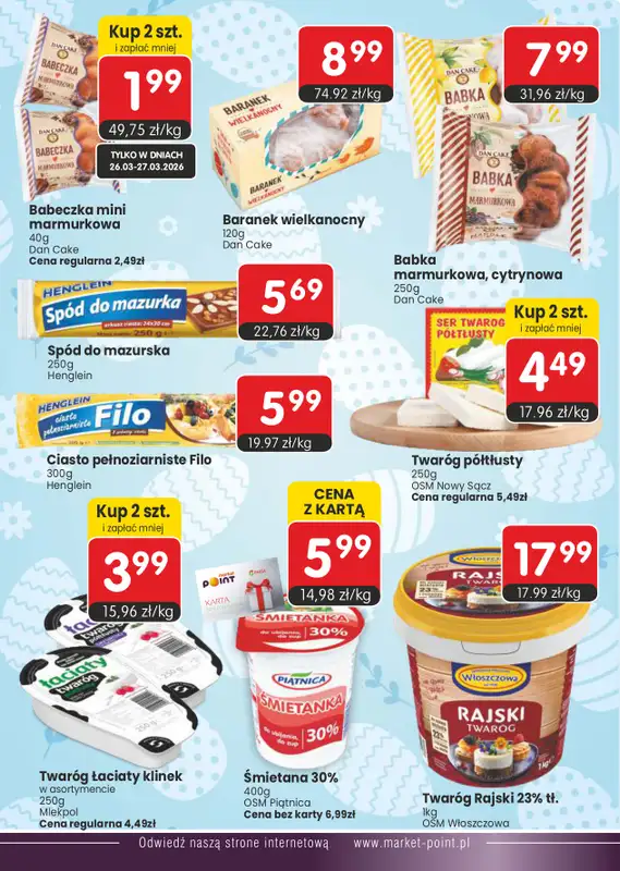 Market Point - gazetka promocyjna Gazetka od poniedziałku 23.03 do soboty 04.04 - strona 11