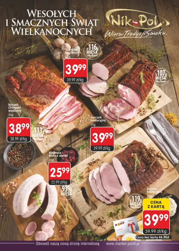 Market Point - gazetka promocyjna Gazetka od poniedziałku 23.03 do soboty 04.04 - strona 4