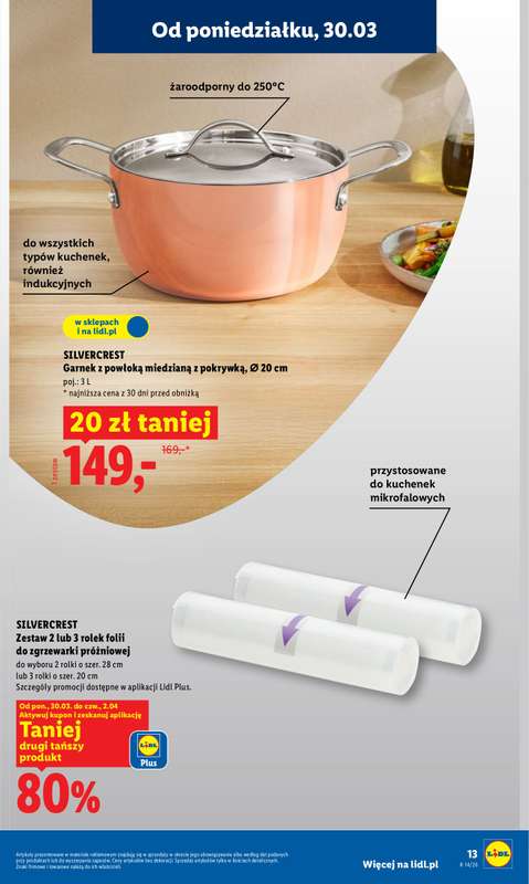 Lidl - gazetka promocyjna Katalog od poniedziałku 30.03 do soboty 04.04 - strona 15