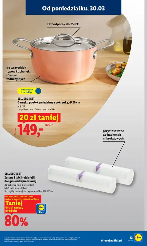 Lidl - gazetka promocyjna Katalog od poniedziałku 30.03 do soboty 04.04 - strona 15