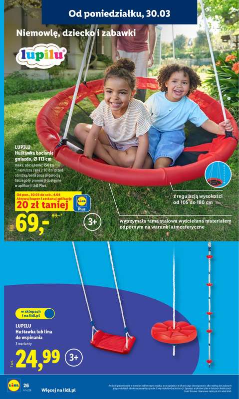 Lidl - gazetka promocyjna Katalog od poniedziałku 30.03 do soboty 04.04 - strona 28