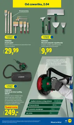 Lidl - gazetka promocyjna Katalog od poniedziałku 30.03 do soboty 04.04 - strona 55