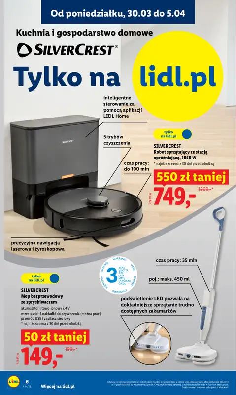 Lidl - gazetka promocyjna Katalog od poniedziałku 30.03 do soboty 04.04 - strona 6