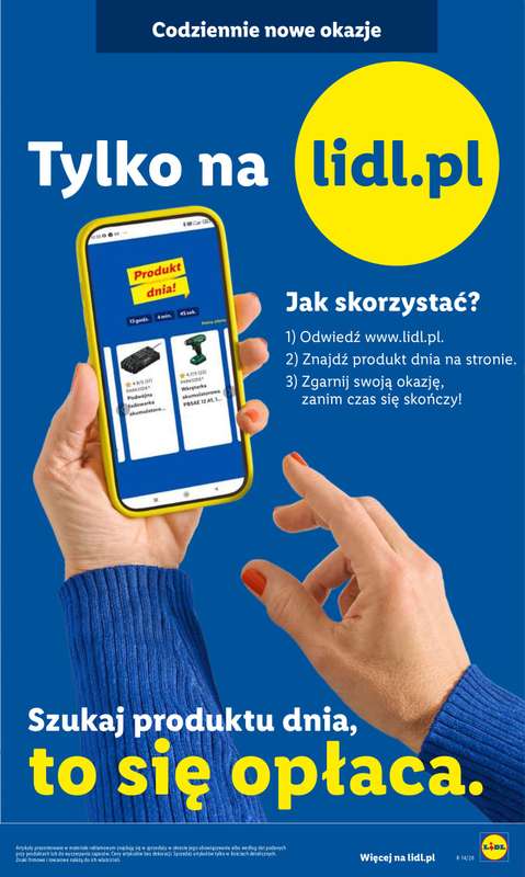 Lidl - gazetka promocyjna Katalog od poniedziałku 30.03 do soboty 04.04 - strona 58