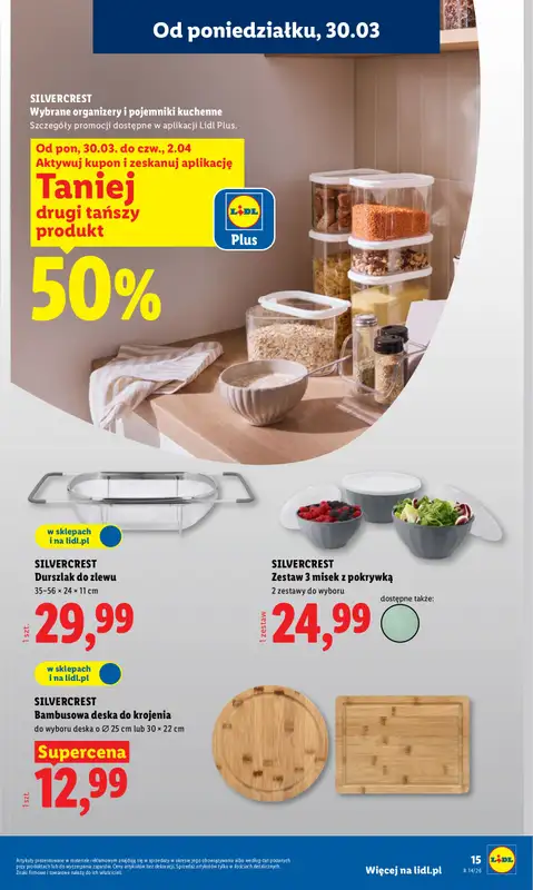 Lidl - gazetka promocyjna Katalog od poniedziałku 30.03 do soboty 04.04 - strona 17