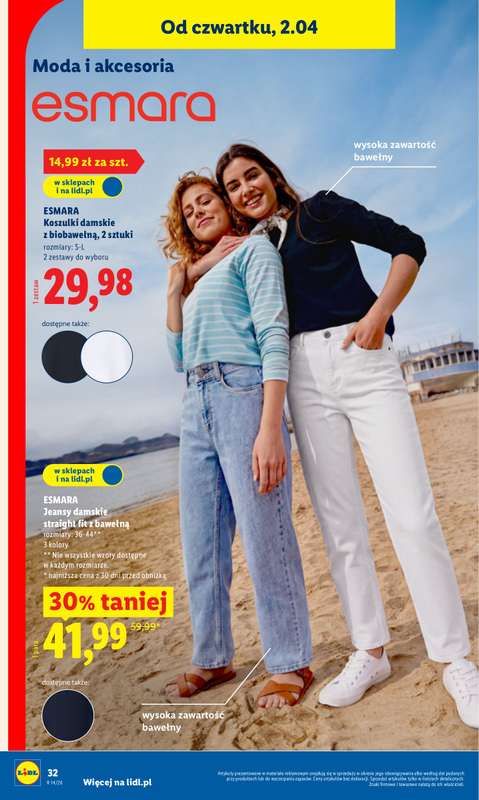 Lidl - gazetka promocyjna Katalog od poniedziałku 30.03 do soboty 04.04 - strona 36