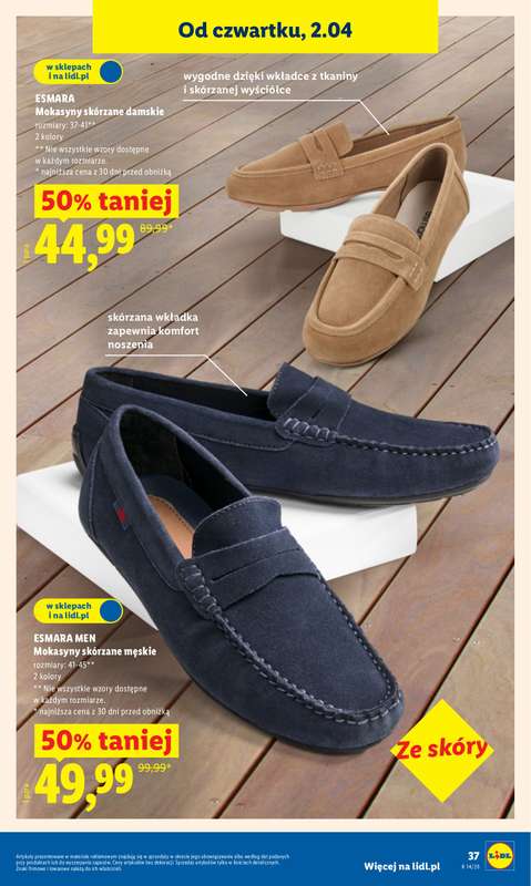 Lidl - gazetka promocyjna Katalog od poniedziałku 30.03 do soboty 04.04 - strona 41