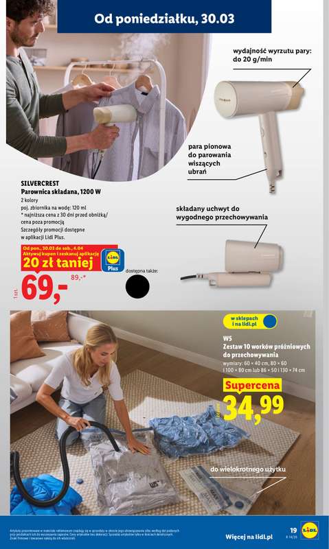 Lidl - gazetka promocyjna Katalog od poniedziałku 30.03 do soboty 04.04 - strona 21