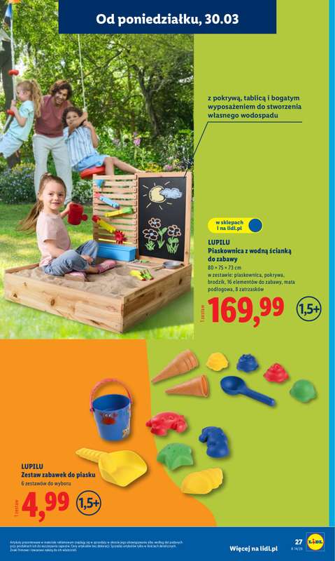 Lidl - gazetka promocyjna Katalog od poniedziałku 30.03 do soboty 04.04 - strona 29