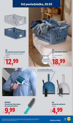 Lidl - gazetka promocyjna Katalog od poniedziałku 30.03 do soboty 04.04 - strona 25