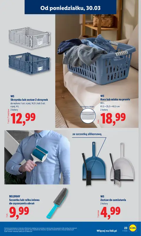 Lidl - gazetka promocyjna Katalog od poniedziałku 30.03 do soboty 04.04 - strona 25