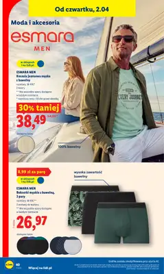 Lidl - gazetka promocyjna Katalog od poniedziałku 30.03 do soboty 04.04 - strona 44