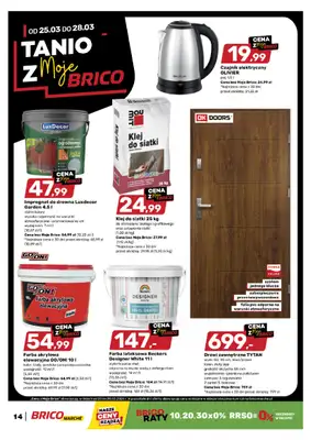Bricomarche - gazetka promocyjna Tanio z MojeBrico od środy 25.03 do soboty 28.03 - strona 2