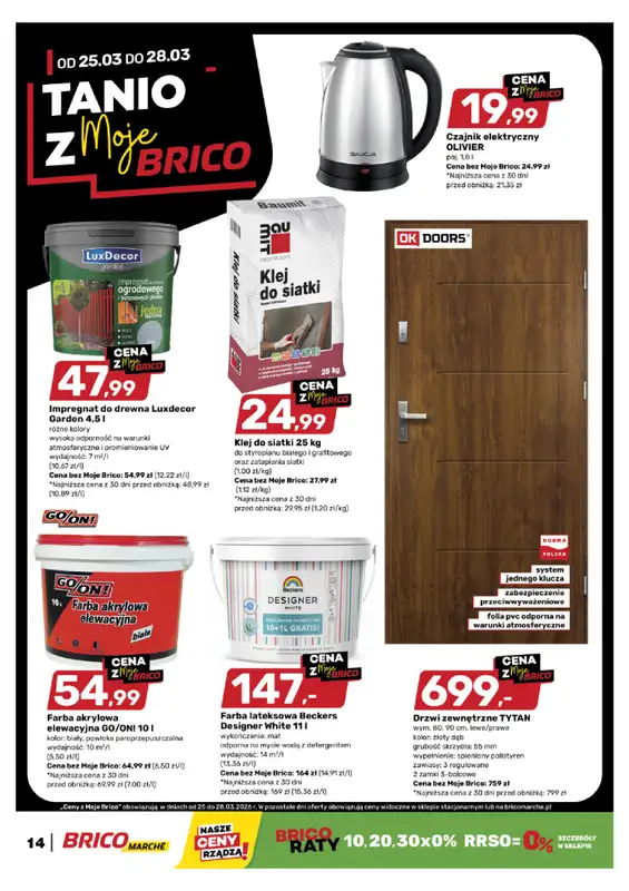 Bricomarche - gazetka promocyjna Tanio z MojeBrico od środy 25.03 do soboty 28.03 - strona 2