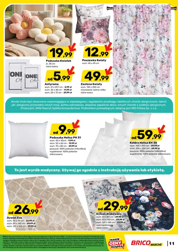 Bricomarche - gazetka promocyjna Gazetka od środy 25.03 do soboty 04.04 - strona 11