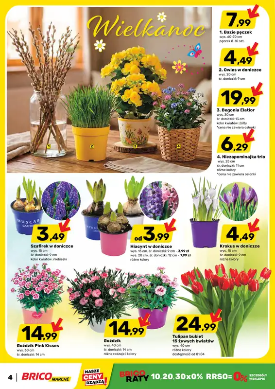 Bricomarche - gazetka promocyjna Gazetka od środy 25.03 do soboty 04.04 - strona 4