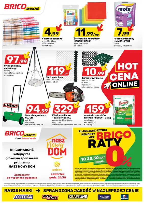 Bricomarche - gazetka promocyjna Gazetka od środy 25.03 do soboty 04.04 - strona 16