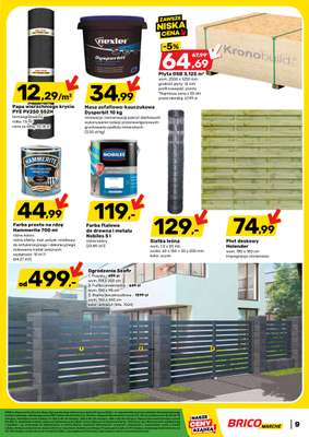 Bricomarche - gazetka promocyjna Gazetka  do soboty 04.04 - strona 9