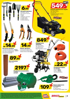 Bricomarche - gazetka promocyjna Gazetka od środy 25.03 do soboty 04.04 - strona 7
