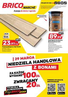 Bricomarche - gazetka promocyjna Gazetka od środy 25.03 do soboty 04.04
