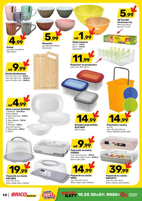 Bricomarche - gazetka promocyjna Gazetka od środy 25.03 do soboty 04.04 - strona 10