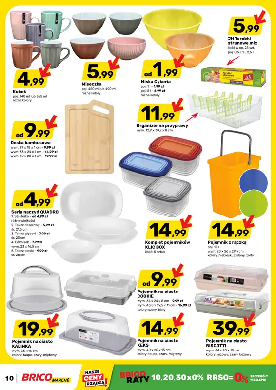 Bricomarche - gazetka promocyjna Gazetka od środy 25.03 do soboty 04.04 - strona 10