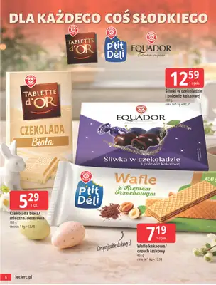 Leclerc - gazetka promocyjna Wielkanocne przygotowania od wtorku 24.03 do soboty 04.04 - strona 6