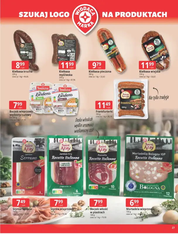 Leclerc - gazetka promocyjna Wielkanocne przygotowania od wtorku 24.03 do soboty 04.04 - strona 27