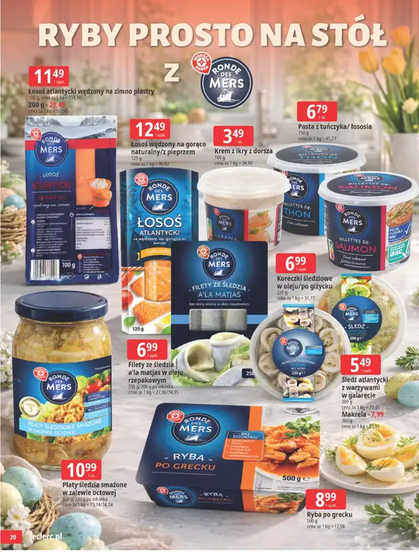 Leclerc - gazetka promocyjna Wielkanocne przygotowania od wtorku 24.03 do soboty 04.04 - strona 20