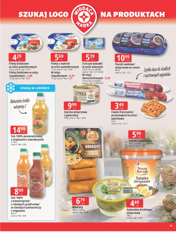 Leclerc - gazetka promocyjna Wielkanocne przygotowania od wtorku 24.03 do soboty 04.04 - strona 19