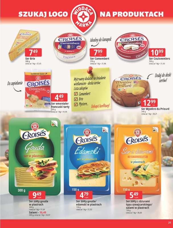 Leclerc - gazetka promocyjna Wielkanocne przygotowania od wtorku 24.03 do soboty 04.04 - strona 21