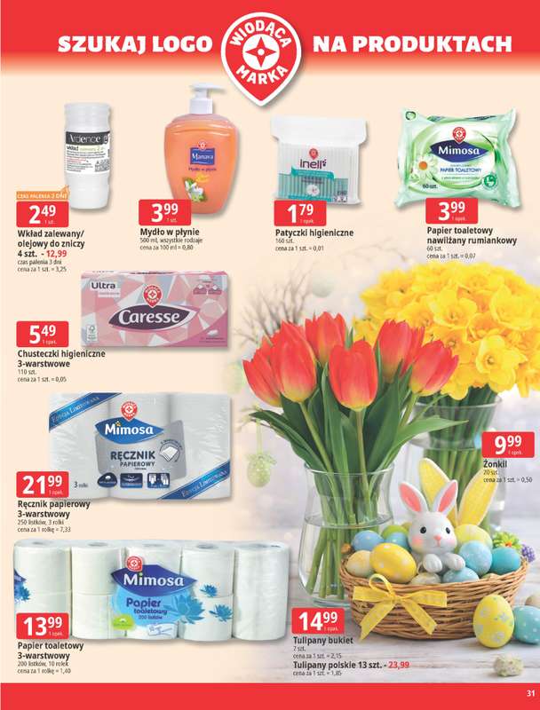 Leclerc - gazetka promocyjna Wielkanocne przygotowania od wtorku 24.03 do soboty 04.04 - strona 31