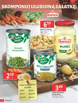 Leclerc - gazetka promocyjna Wielkanocne przygotowania od wtorku 24.03 do soboty 04.04 - strona 14