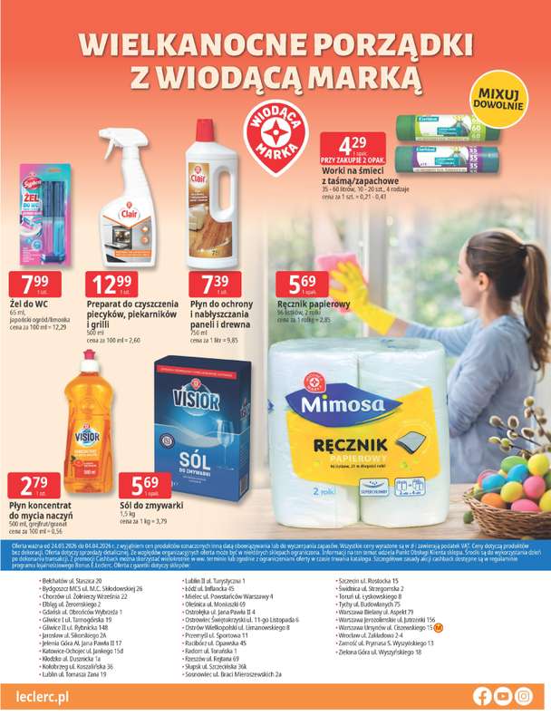 Leclerc - gazetka promocyjna Wielkanocne przygotowania od wtorku 24.03 do soboty 04.04 - strona 32