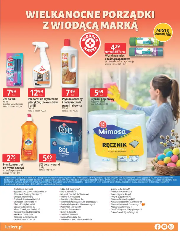 Leclerc - gazetka promocyjna Wielkanocne przygotowania od wtorku 24.03 do soboty 04.04 - strona 32