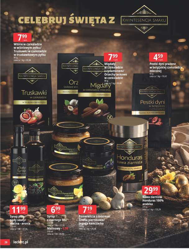 Leclerc - gazetka promocyjna Wielkanocne przygotowania od wtorku 24.03 do soboty 04.04 - strona 28
